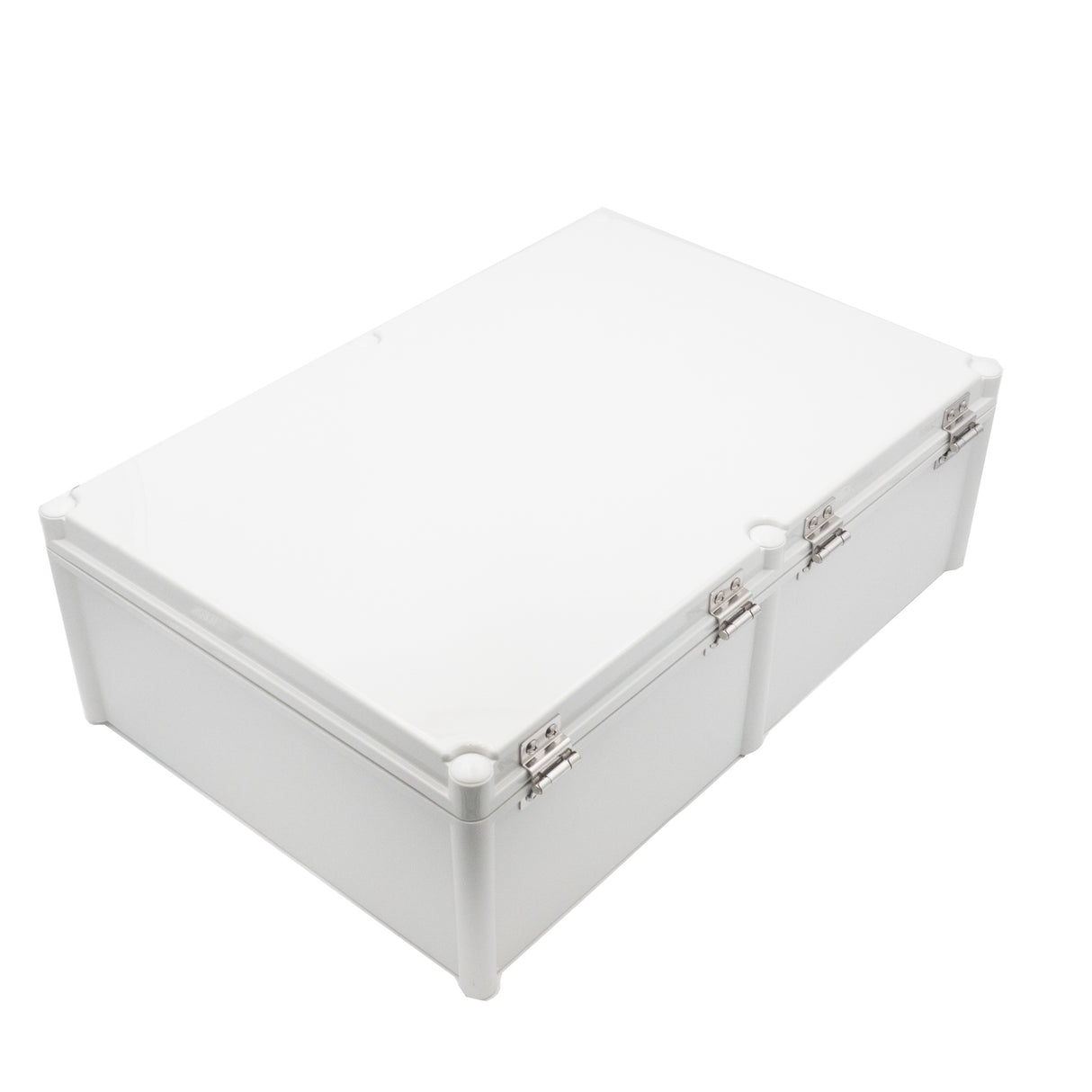 Boxco BC-CGH-385618 Plastic Boxes Stainless Hinge Type Grey - PHOTO 2