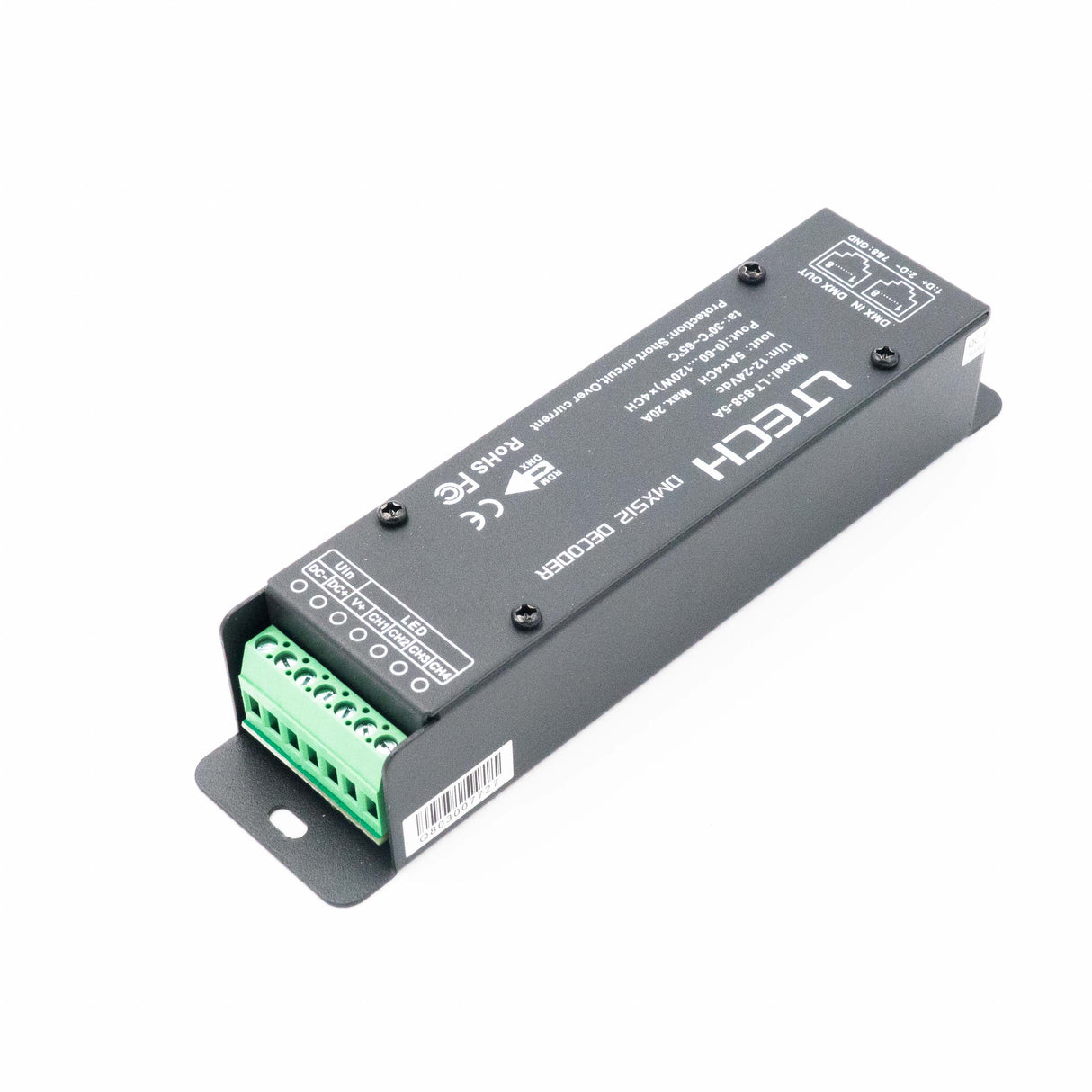 Ltech LT-858-5A Constant Voltage Decoder - DMX - PHOTO 1