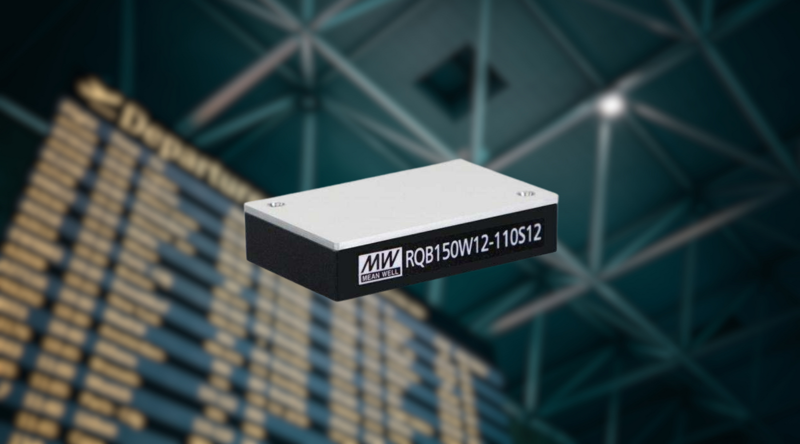 RQB150W12 Series: 150W 1/4 Brick 14~160Vdc Ultra-Wide Input Railway DC/DC Converter