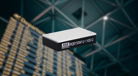 RQB150W12 Series: 150W 1/4 Brick 14~160Vdc Ultra-Wide Input Railway DC/DC Converter