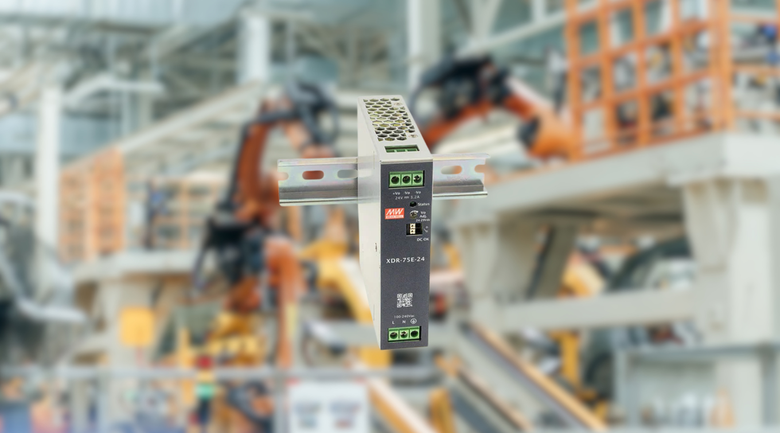 Applications of High-Reliability Industrial DIN Rail Power Supplies: The XDR Series