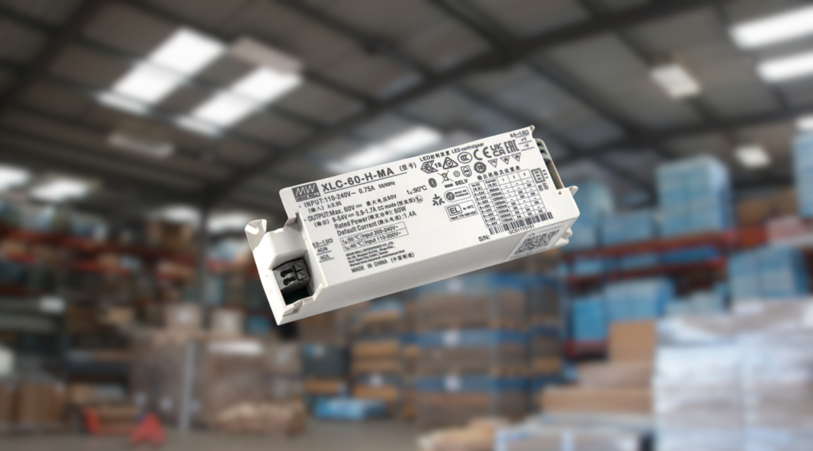 XLC-MA Series: 25W–60W Matter Wireless Dimmable LED Drivers