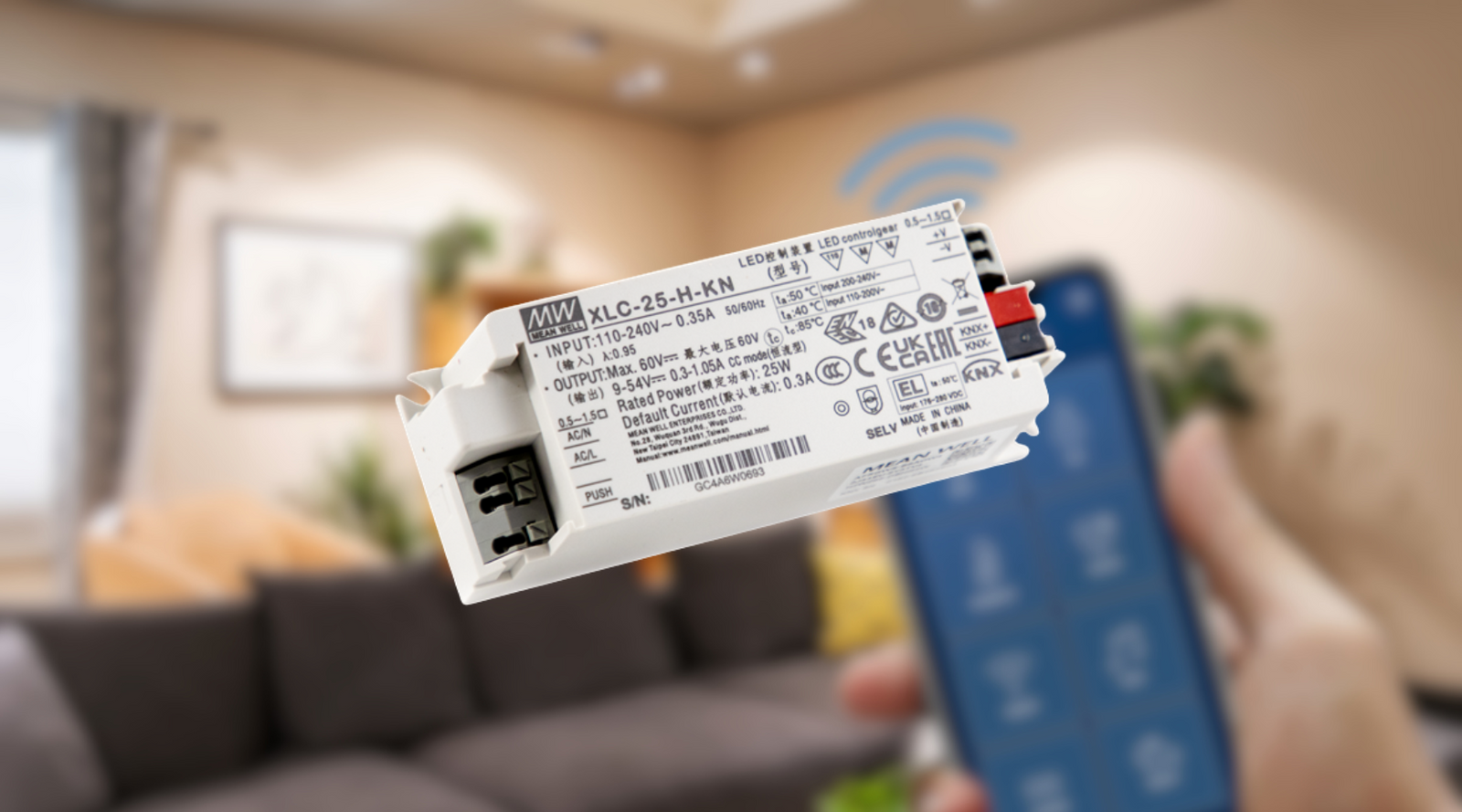 XLC-KN Series: KNX Data Secure Constant Current LED Drivers for Smart Lighting