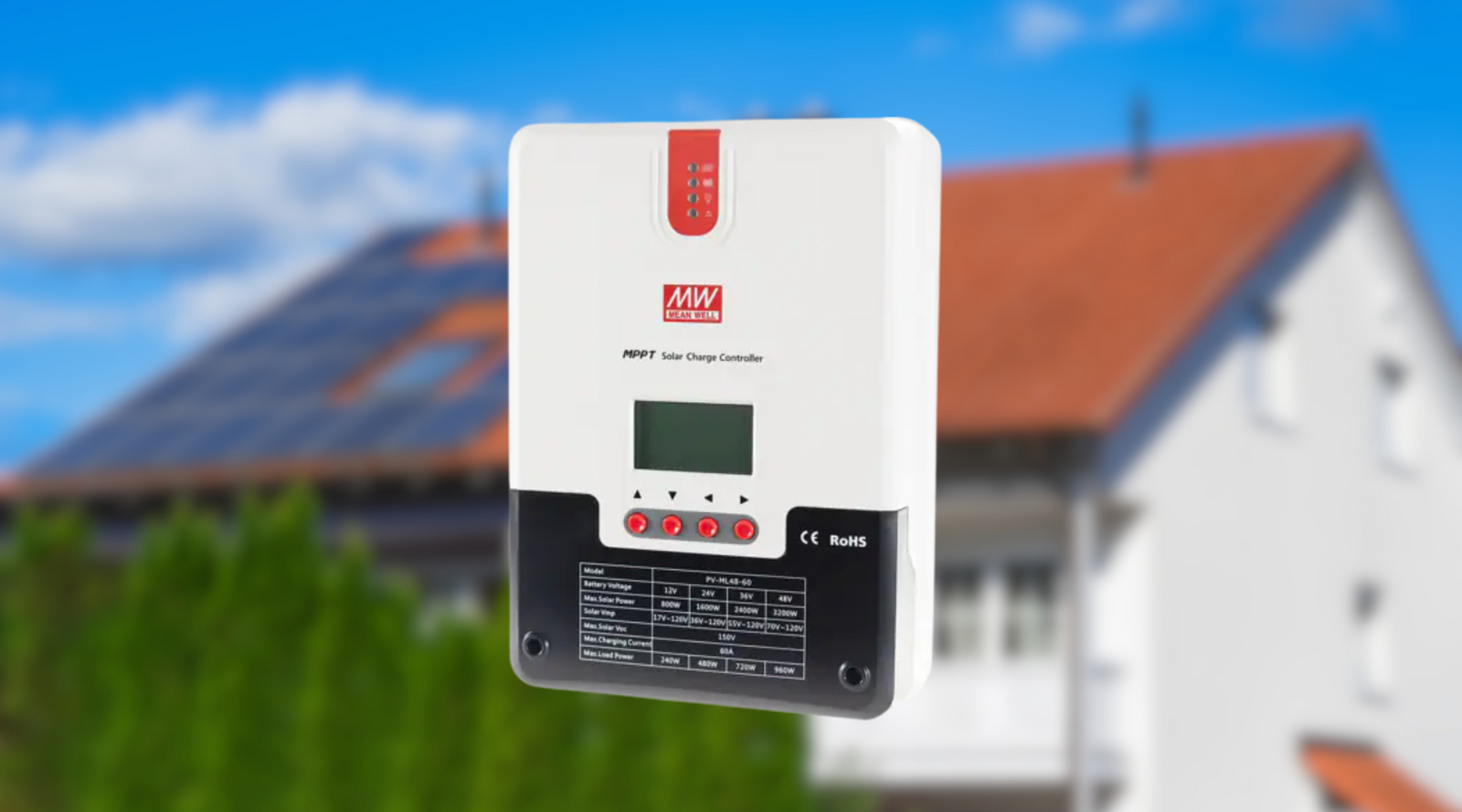 SHARE WELL｜PV-ML Series: 20~60A MPPT Solar Charge Controller