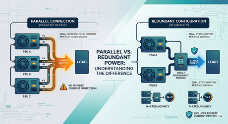 Parallel vs. Redundant Power: How to Scale Your Power System Safely