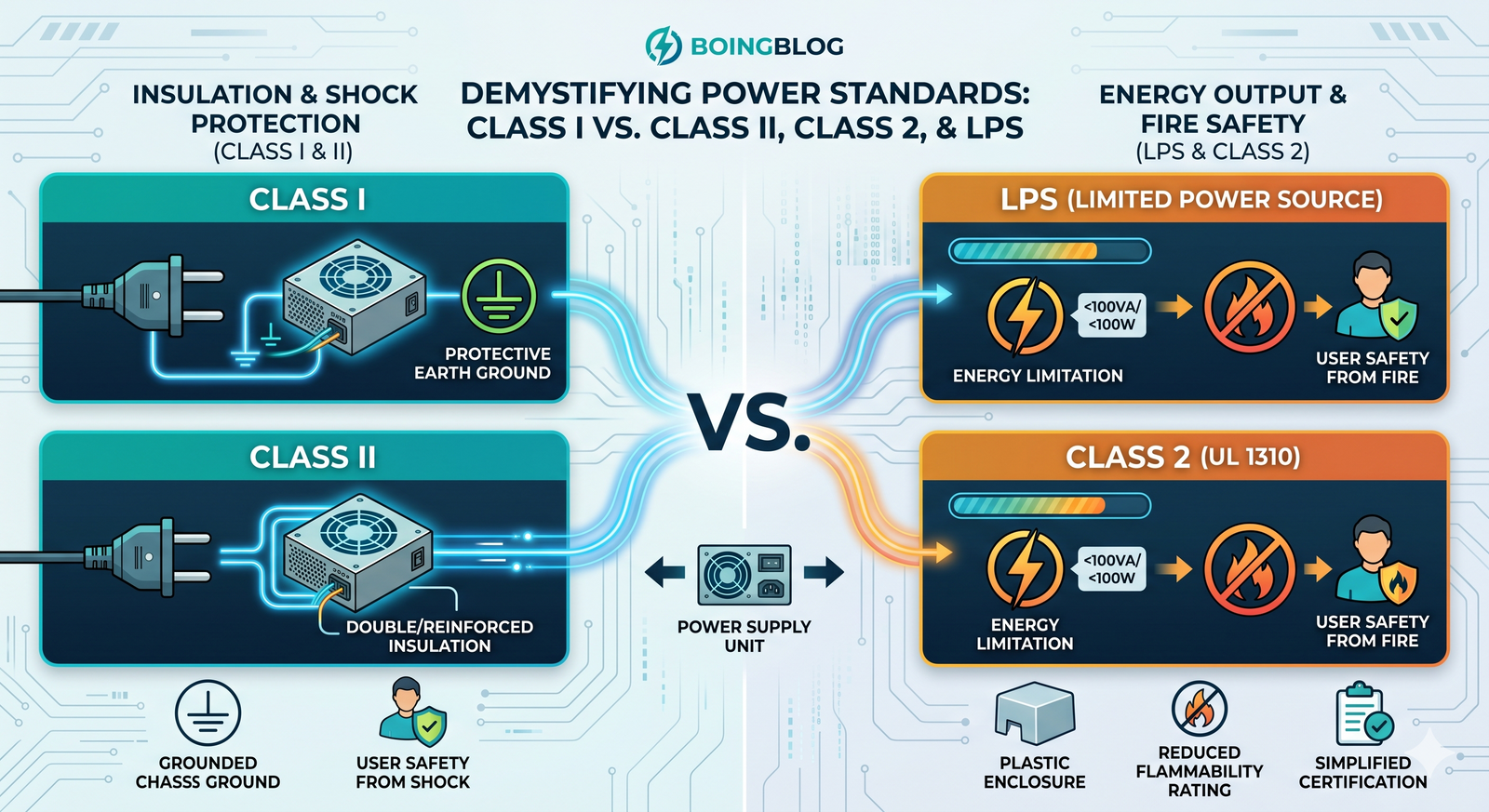 Class I vs. Class II vs. Class 2: Power Supply Differences Explained ...