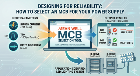 Designing for Reliability: How to Select an MCB for Your Power Supply