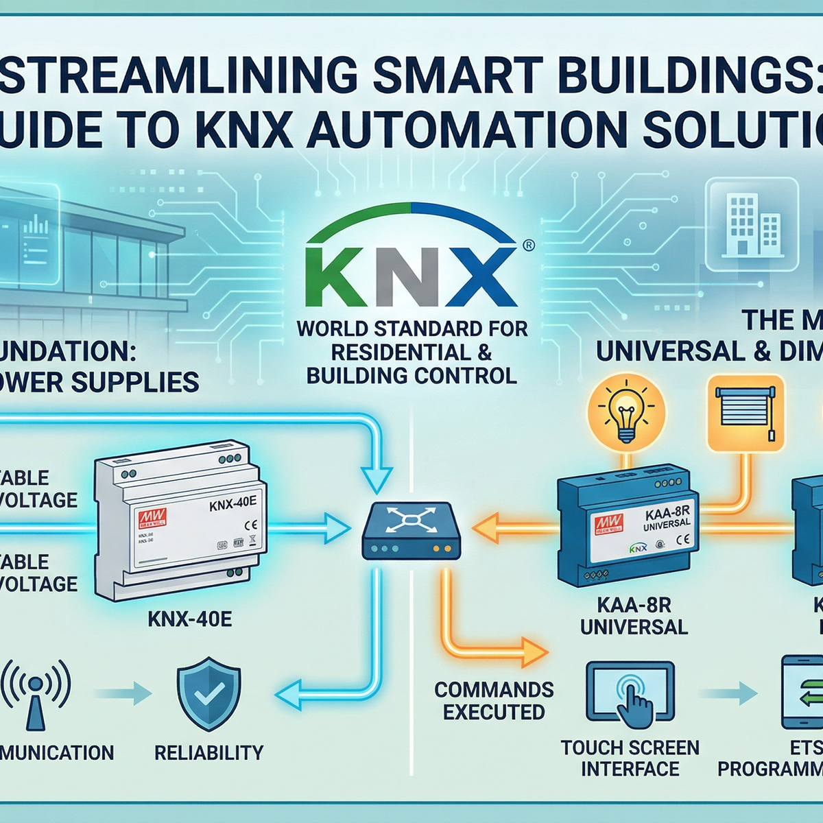 KNX Building Automation: Intelligent Solutions by MEAN WELL ...