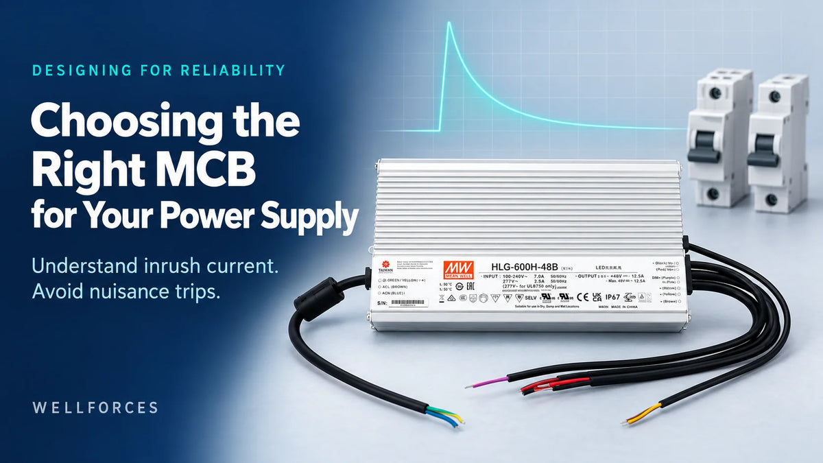 Designing for Reliability: How to Select an MCB for Your Power Supply