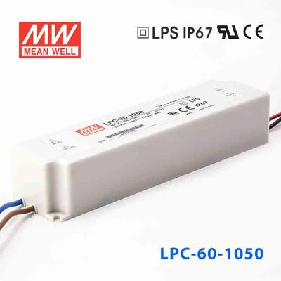 Mean Well LPC-60-1050 Power Supply 60W 1050mA