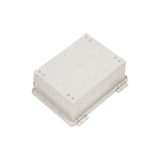 Boxco Q-Series 6.30 x 8.27 x 3.94 Inches(160 x 210 x 100mm) Plastic Enclosure, IP67, IK08, ABS, Grey Cover, Hinge Type with Plate - PHOTO 2