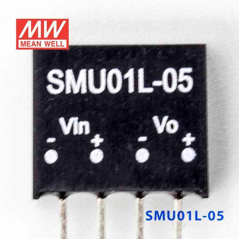 Mean Well SMU01L-05 DC-DC Converter - 1W - 4.5~5.5V in 5V out - PHOTO 2