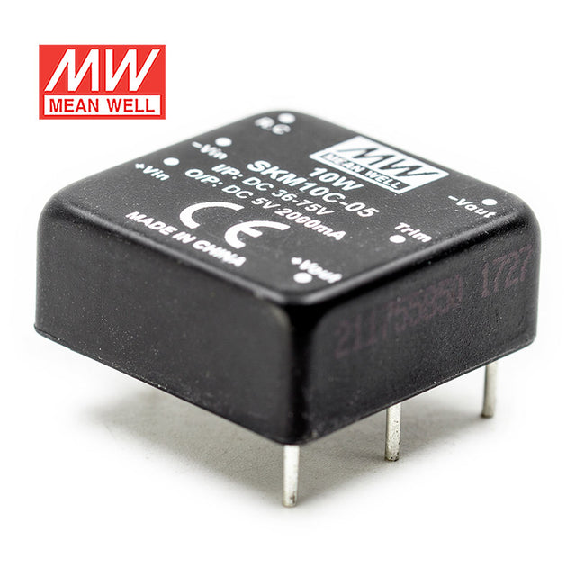 Mean Well SKM10C-05 DC-DC Converter - 10W - 36~75V in 5V out