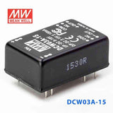 Mean Well DCW03A-15 DC-DC Converter - 3W - 9~18V in ±15V out - PHOTO 1