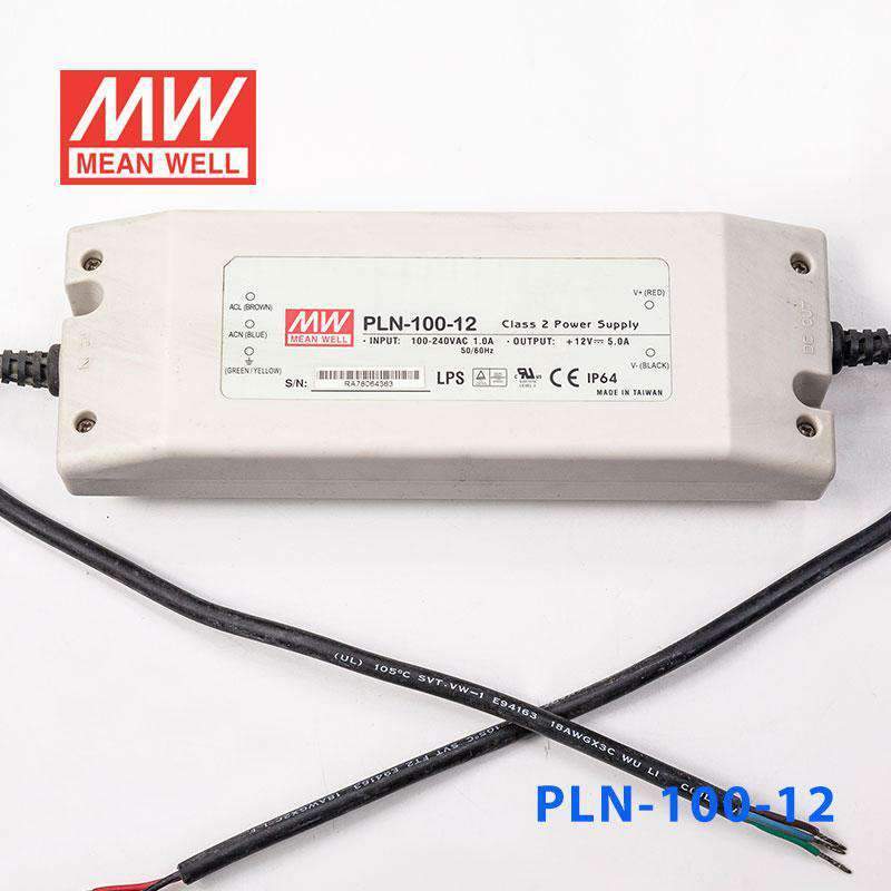 Mean Well PLN-100-12 Power Supply 60W 12V - IP64 5A - PHOTO 2