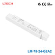 Ltech LM-75-24-G2A2 75W 24VDC CV LED Driver - 0/1-10Vdimmable