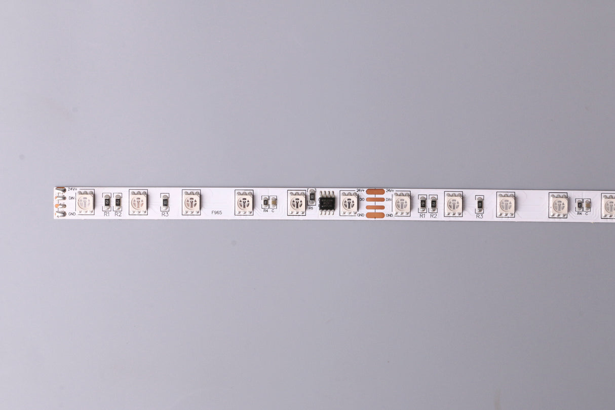 Archilight LED Strip ProPlus RGB SPI Digital Pixel Programmable 60LEDs/m (/3.28Ft) 12W/m (/3.28Ft) 24V IP20 - RGB Multicolour - 5m, 16.4 FT Package, Unit Price showing per metre (per 3.28 Ft) - PHOTO 5