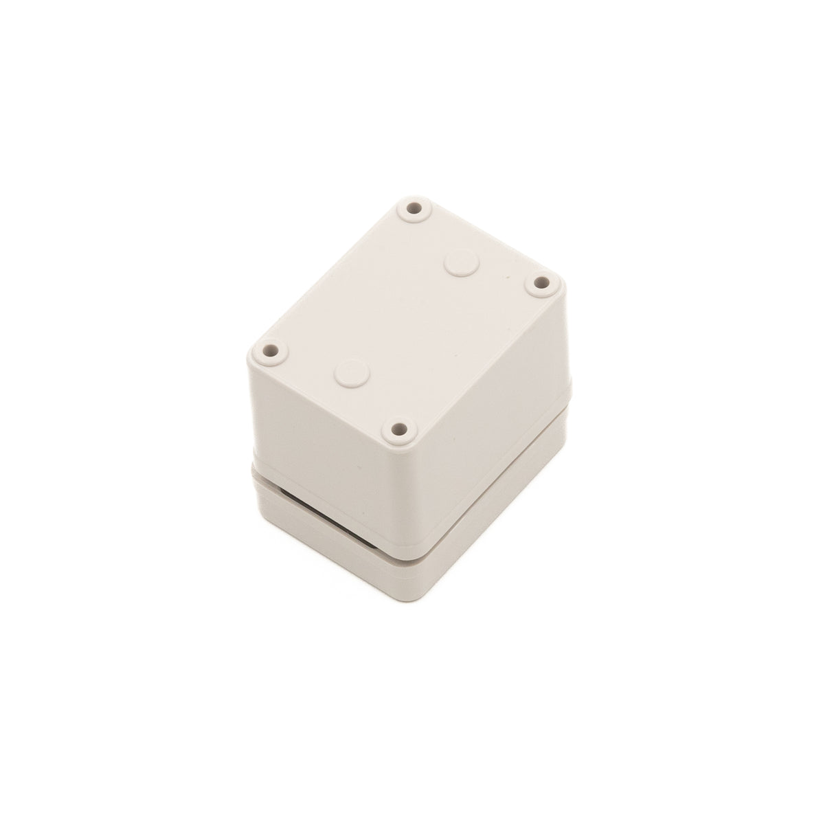Boxco S-Series 1.97 x 2.56 x 2.17 Inches(50x65x55mm) Plastic Enclosure, IP67, IK08, PC, Grey Cover, Screw Type - PHOTO 3