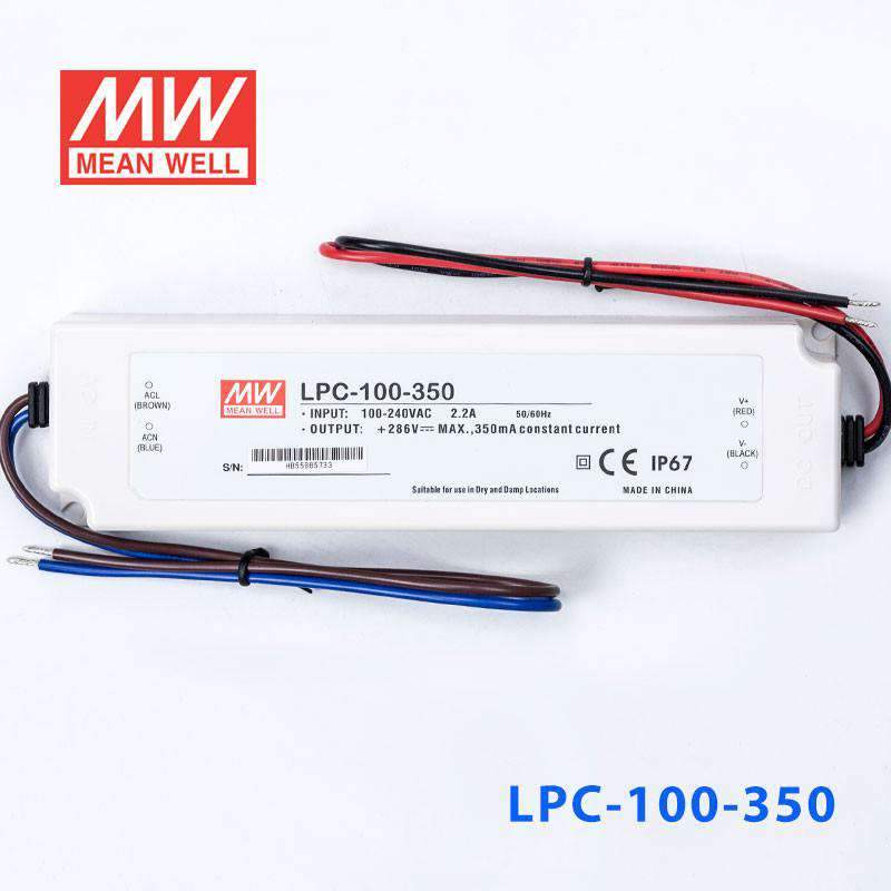 Mean Well LPC-100-350 Power Supply100W 350mA - PHOTO 2