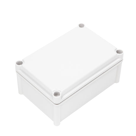 Boxco S-Series 7.48 x 14.96 x 5.12 Inches(190x380x130mm) Plastic Enclosure, IP67, IK08, ABS, Grey Cover, Screw Type - PHOTO 1