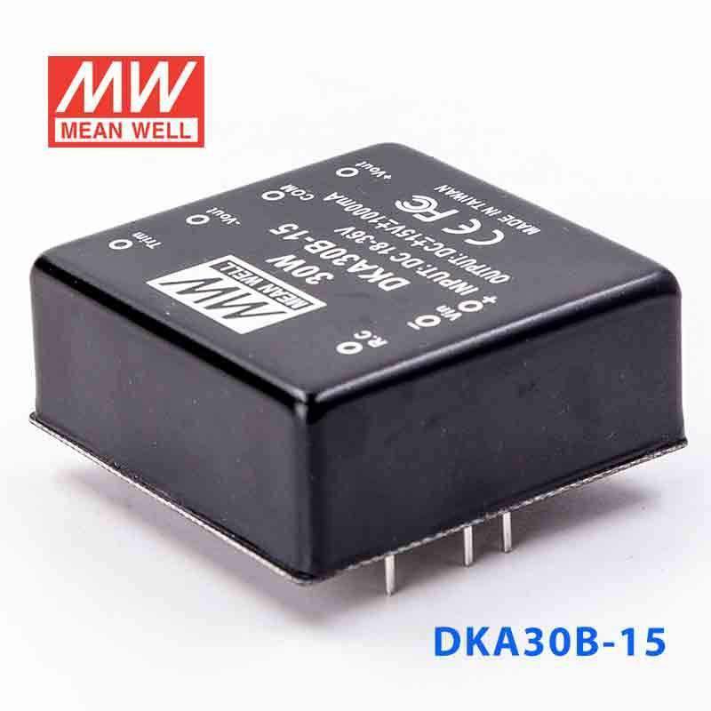 Mean Well DKA30B-15 DC-DC Converter - 30W - 18~36V in ±15V out - PHOTO 1