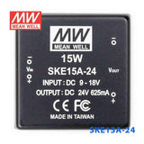 Mean Well SKE15A-24 DC-DC Converter - 15W - 9~18V in 24V out 625mA - PHOTO 2