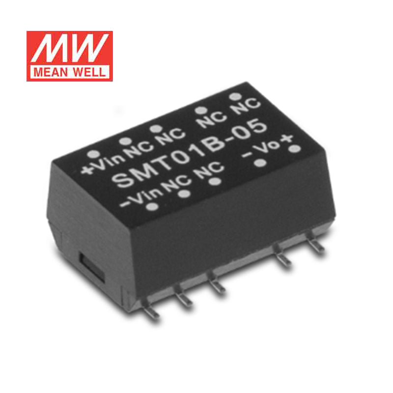 Mean Well SMT01B-15 DC-DC Converter - 1W - 18~36V in 15V out