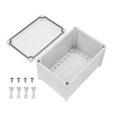 Boxco S-Series 7.48 x 11.02 x 7.09 Inches(190x280x180mm) Plastic Enclosure, IP67, IK08, PC, Transparent Cover, Screw Type - PHOTO 3