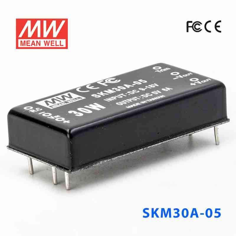 Mean Well SKM30A-05 DC-DC Converter - 30W - 9~18V in 5V out 6A