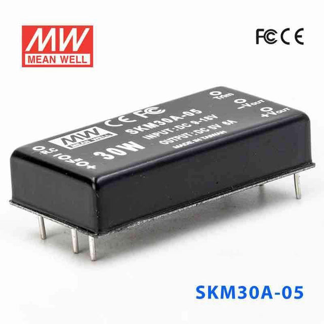 Mean Well SKM30A-05 DC-DC Converter - 30W - 9~18V in 5V out 6A