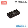 Mean Well RSDW20H-12 DC-DC Converter - 20W - 43~160V in 12V out 1.67A