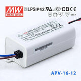 Mean Well APV-16-12 Power Supply 15W 12V