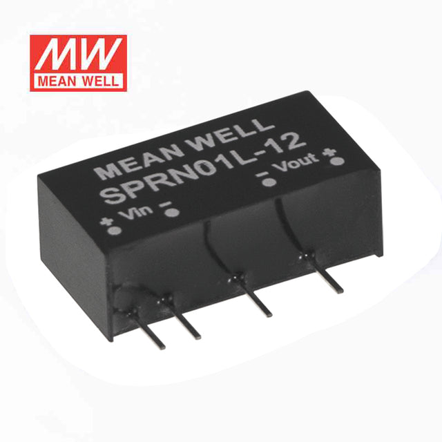 Mean Well SPRN01N-12 DC-DC Converter - 1W - 22.8~26.4V in 12V out