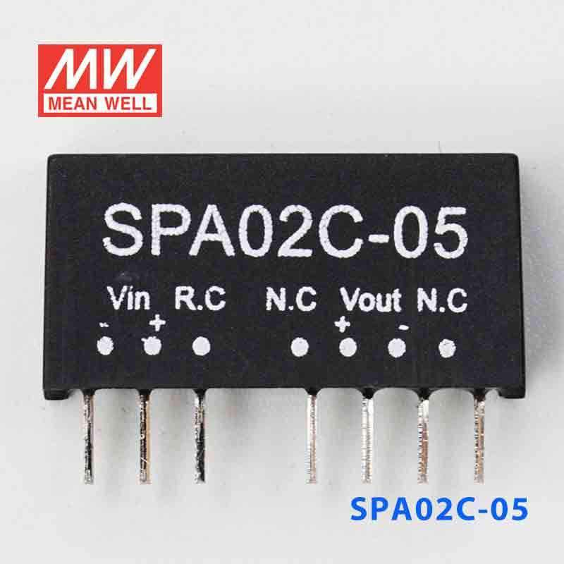 Mean Well SPA02C-05 DC-DC Converter - 2W - 36~72V in 5V out - PHOTO 2