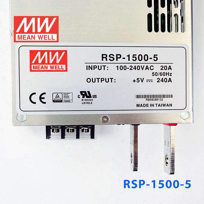 Mean Well RSP-1500-5 Power Supply 1200W 5V - PHOTO 2