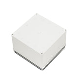 Boxco S-Series 7.87 x 7.87 x 5.12 Inches(200x200x130mm) Plastic Enclosure, IP67, IK08, PC, Transparent Cover, Screw Type - PHOTO 2