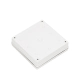 Boxco M-Series 5.12 x 5.12 x 1.38 Inches(130 x 130 x 35mm) Plastic Enclosure, IP67, IK08, PC, Grey Cover, Screw Type - PHOTO 1