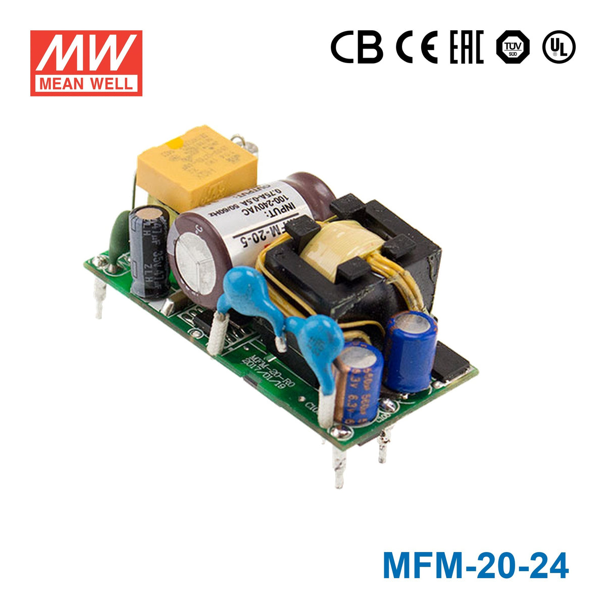 Mean Well MFM-20-24 Power Supply 20W 24V 900mA