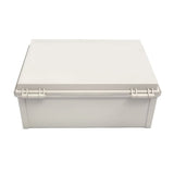 Boxco Q-Series 11.81 x 11.81 x 6.30 Inches(300 x 300 x 160mm) Plastic Enclosure, IP67, IK08, PC, Grey Cover, Plastic Hinge and Latch Type - PHOTO 6