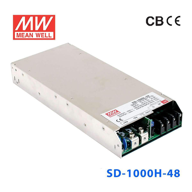 Mean Well SD-1000H-48 DC-DC Converter - 1000W - 72~144V in 48V out 21A