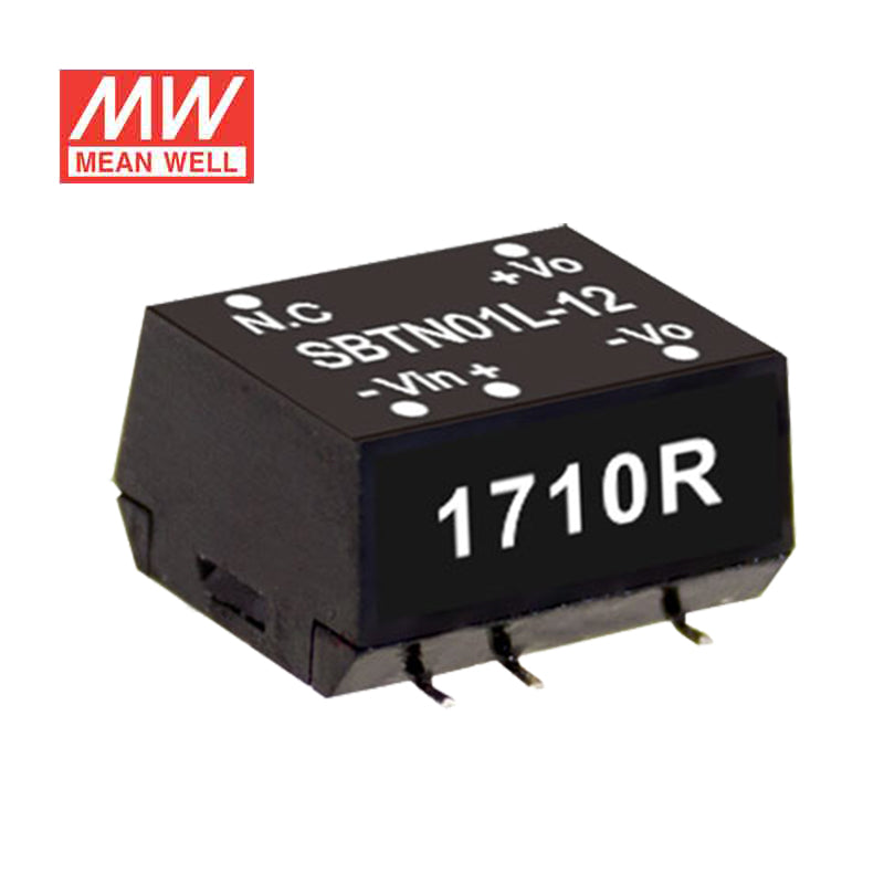 Mean Well SBTN01N-09 DC-DC Converter - 1W 24V DC in 9V out