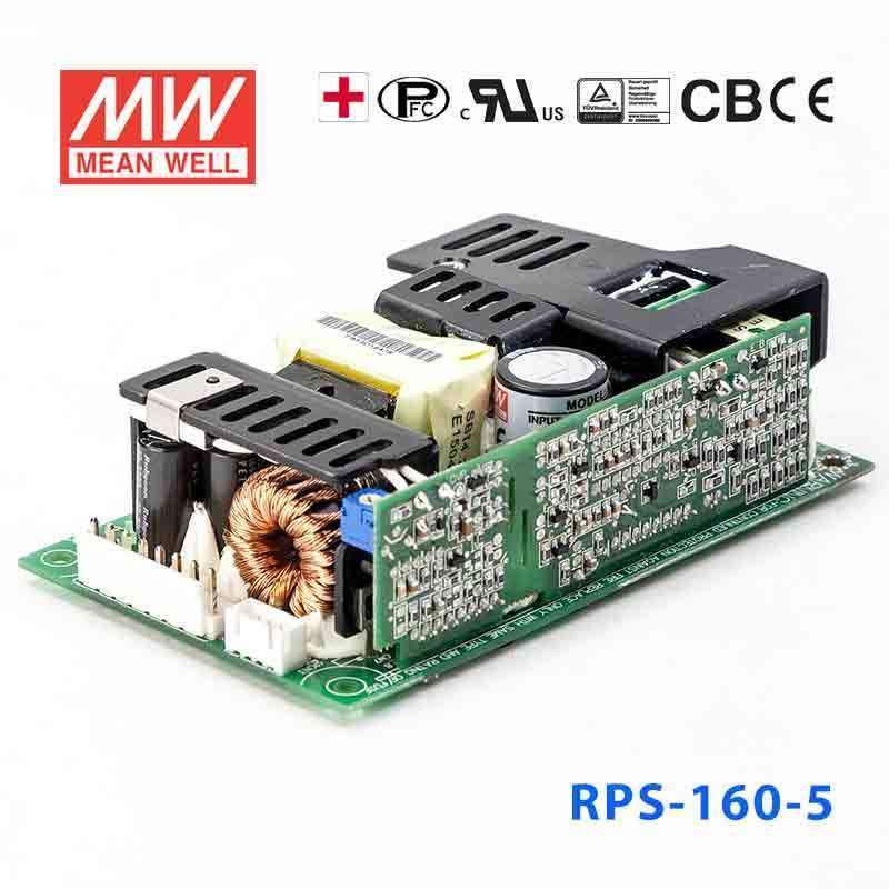 Mean Well RPS-160-5 Green Power Supply W 5V 20A - Medical Power Supply