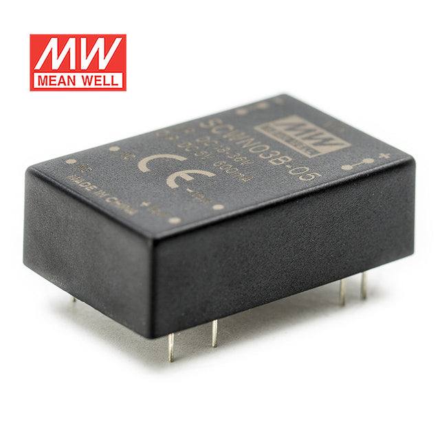 Mean Well SCWN03B-05 DC-DC Converter - 3W 18~36V DC in 5V out