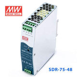 Mean Well SDR-75-48 Single Output Industrial Power Supply 75W 48V - DIN Rail - PHOTO 1