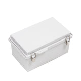 Boxco P-Series 6.30 x 10.24 x 3.94 Inches(160 x 260 x 100mm) Plastic Enclosure, IP67, IK08, ABS, Grey Cover, Molded Hinge and Latch Type - PHOTO 1