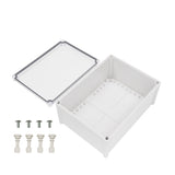 Boxco S-Series 11.02 x 22.05 x 5.12 Inches(280x560x130mm) Plastic Enclosure, IP67, IK08, PC, Transparent Cover, Screw Type - PHOTO 1