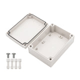 Boxco S-Series 4.92 x 6.89 x 2.95 Inches(125x175x75mm) Plastic Enclosure, IP67, IK08, PC, Grey Cover, Screw Type - PHOTO 2