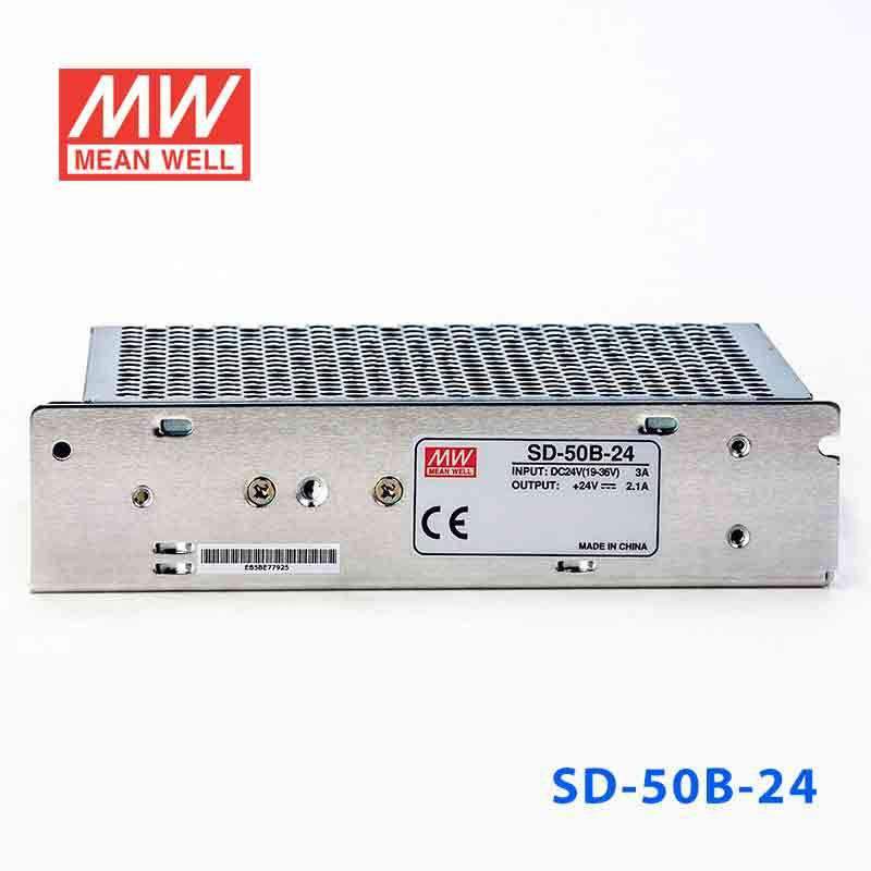 Mean Well SD-50B-24 DC-DC Converter - 50W - 19~36V in 24V out 2.1A - PHOTO 2