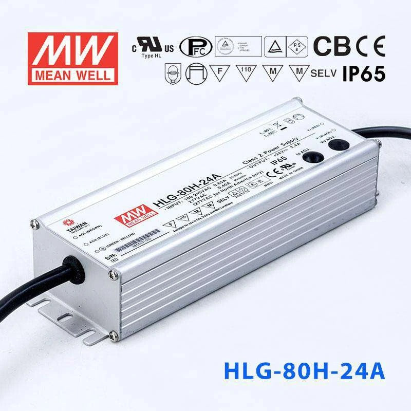 Mean Well HLG Series LED Power Supply 24V  (40~150W)
