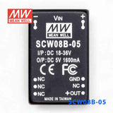 Mean Well SCW08B-05 DC-DC Converter - 8W 18~36V DC in 5V out - PHOTO 2